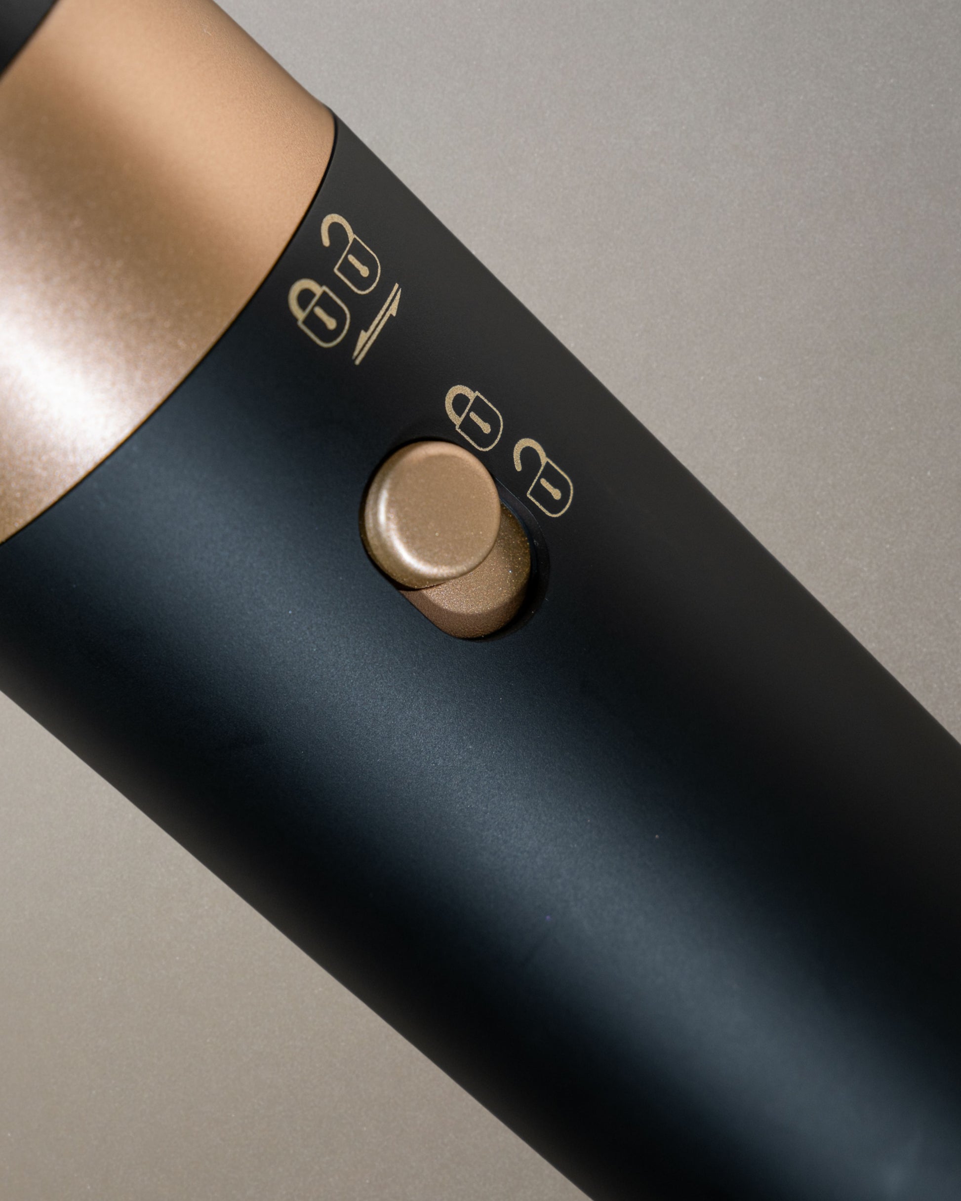 Premium hair tool in use — Only August