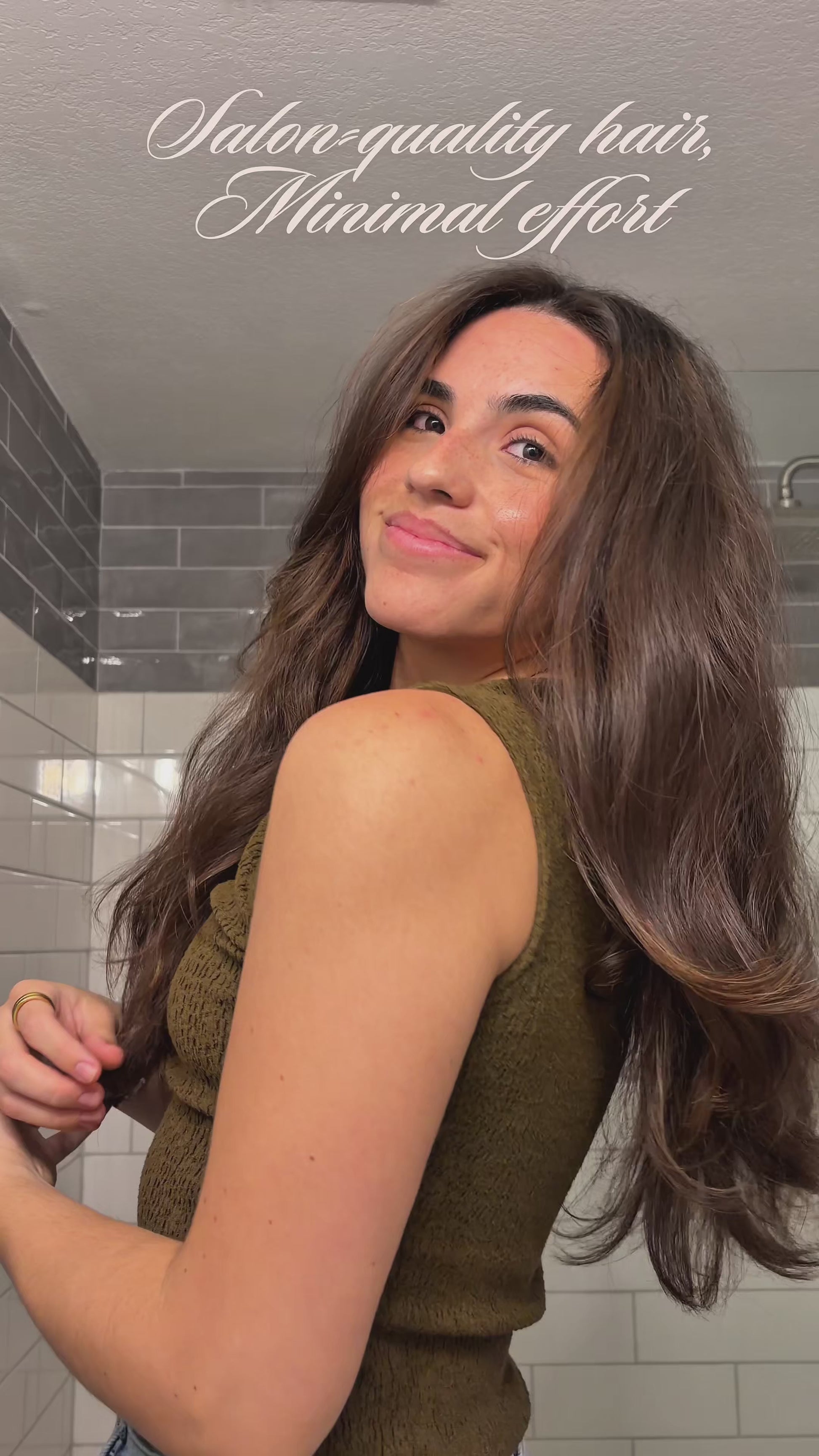 Only August 4-in-1 Hot Air Brush — salon blowout at home