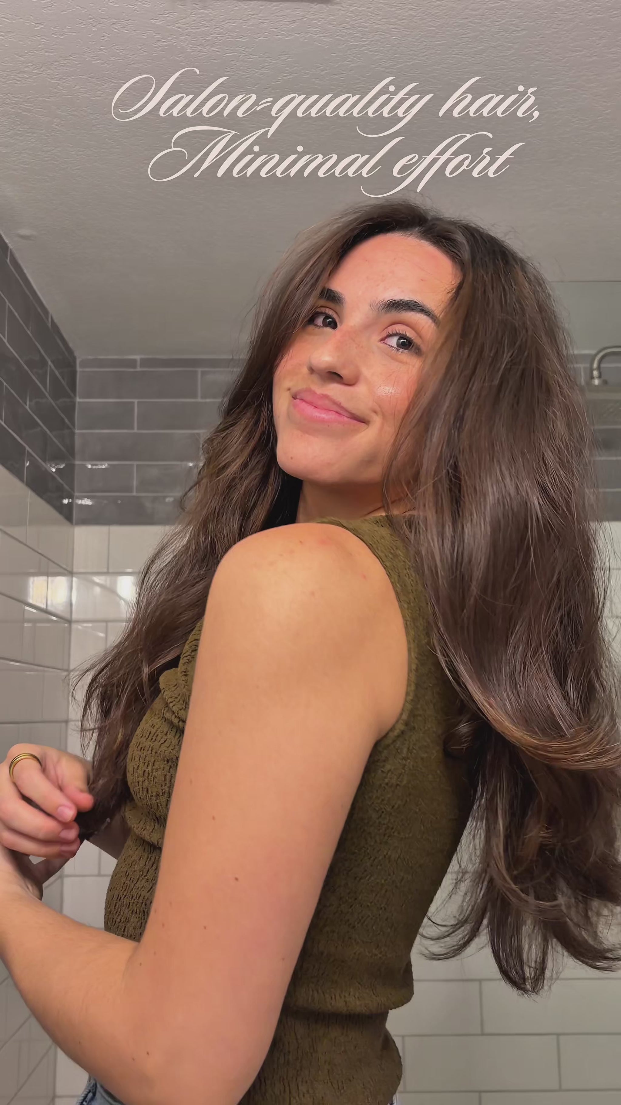 Only August 4-in-1 Hot Air Brush — salon blowout at home
