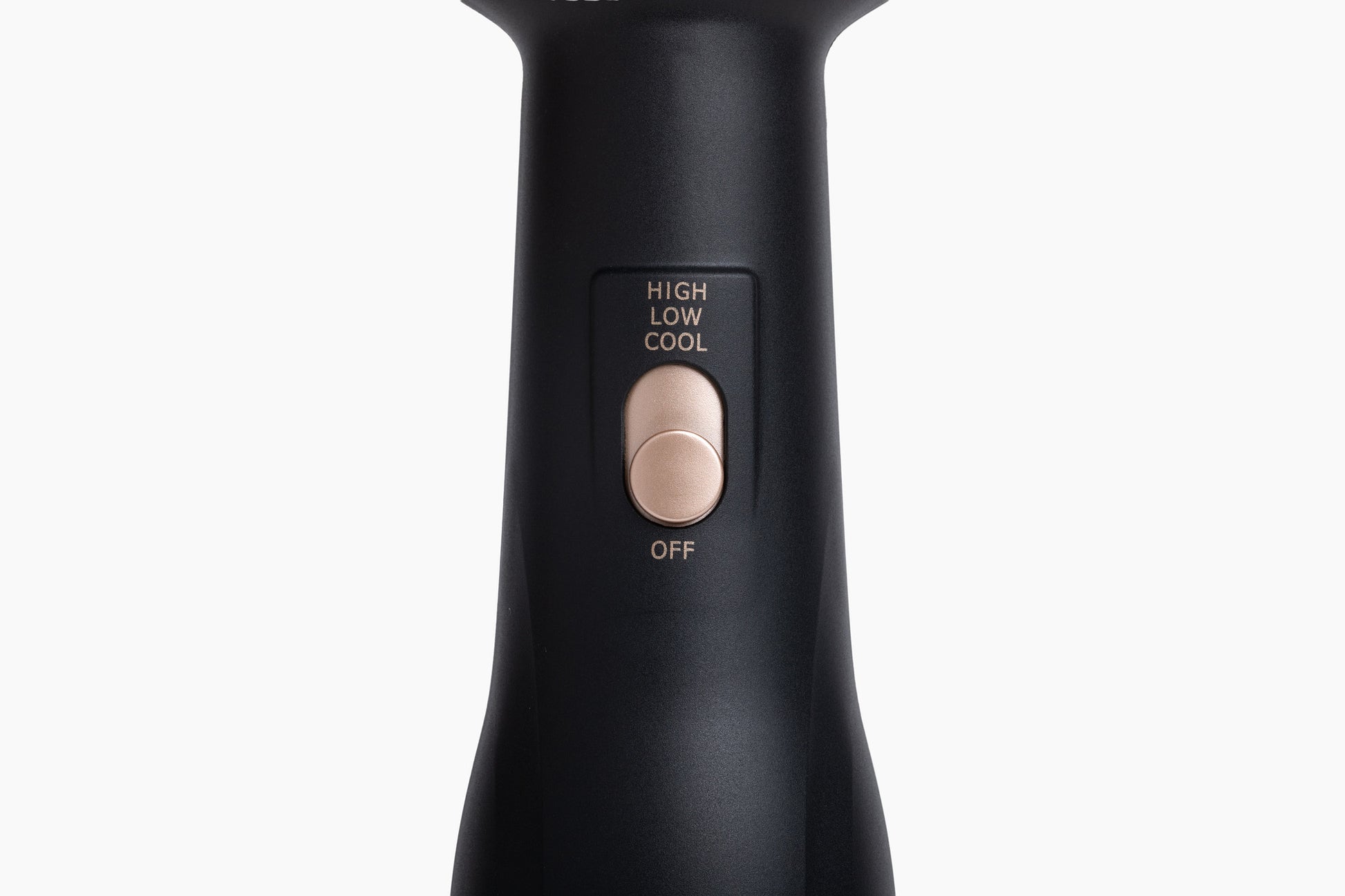 Only August 4-in-1 Hot Air Brush Black and Gold — attachment detail close-up